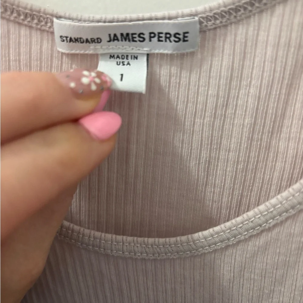James Perse Ribbed Tank - Picture 2 of 7